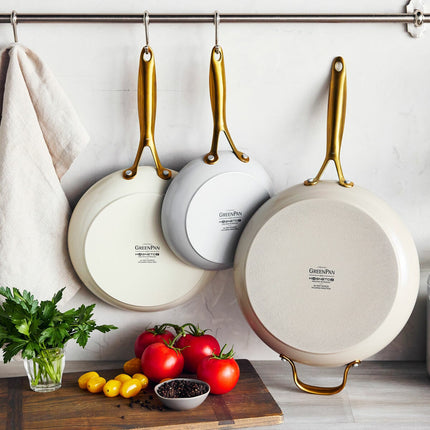 GreenPan Jewel Ceramic Frying Pan Set, 3 Piece in 3 Colours – view 4