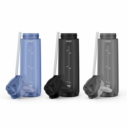 Pogo Tritan Water Bottles 909ml, 3 Pack in 2 Colour Sets – view 3
