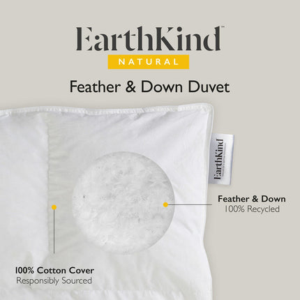 EarthKind™ Recycled Feather & Down 13.5 Tog Duvet, In 4 Sizes – view 3