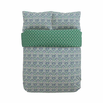 Morris & Co. Little Chintz Blue Duvet Cover Set, in 3 Sizes – view 4