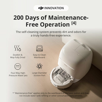 DJI Romo A Robot Vacuum & Mopping with Accessory Kit Bundle – view 4