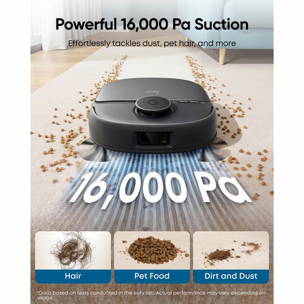 eufy T211AV11 X12 Pro Robot Vacuum & Mop with Accessory Kit Bundle in Black – view 5