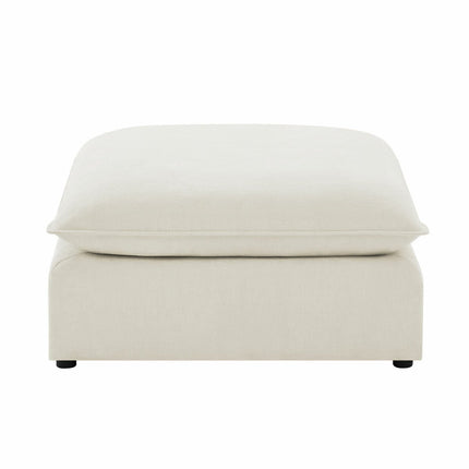 Aiden & Ivy Sereen Cream Fabric 6 Piece Modular Sofa – view 7
