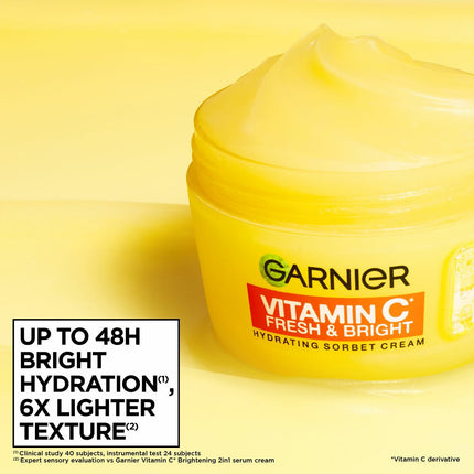 Garnier Sorbet Cream, 2x Vitamin C + 1x Salicylic and Hyaluron, 3 x 85ml – view 6