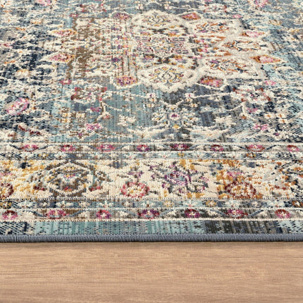 Concept Looms Vintage Kashan Blue Rug, in 3 Sizes – view 4