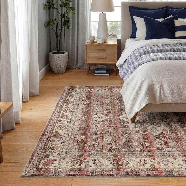 Concept Looms Vintage Kashan Red Rug, in 3 Sizes – view 2