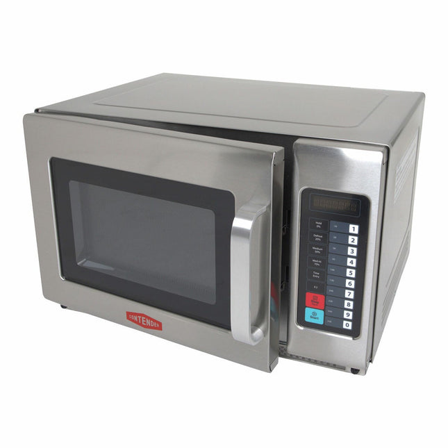 Contender MIC001 34L 1800W Programmable Commercial Microwave Oven in Silver – view 2