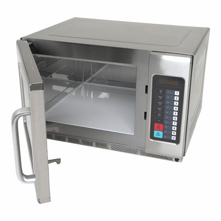 Contender MIC001 34L 1800W Programmable Commercial Microwave Oven in Silver – view 3