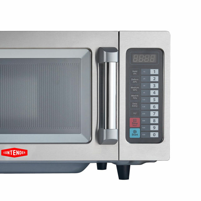 Contender MIC002 25L 1000W Programmable Commercial Microwave in Silver – view 2
