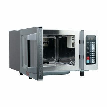 Contender MIC002 25L 1000W Programmable Commercial Microwave in Silver – view 3