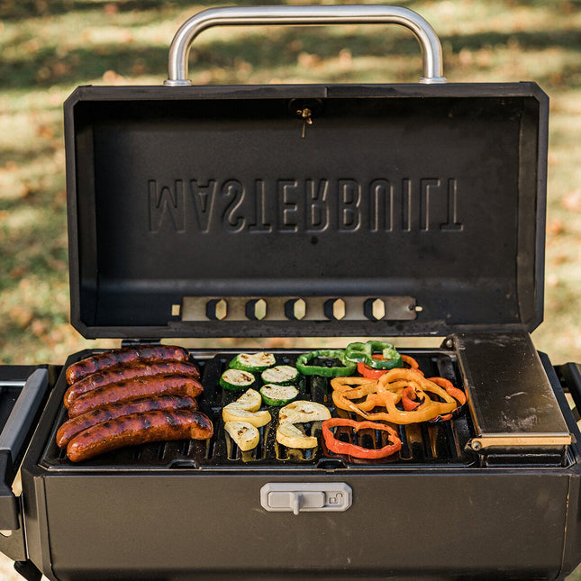 Masterbuilt Portable Charcoal BBQ and Smoker with Cart – view 2