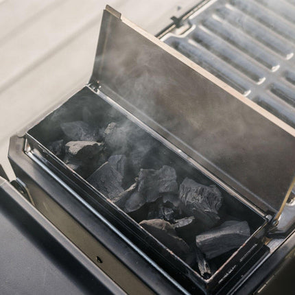 Masterbuilt Portable Charcoal BBQ and Smoker with Cart – view 3