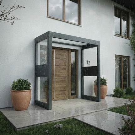 Palram Sophia Pro 215 x 96cm Door Awning Bundle – view 6