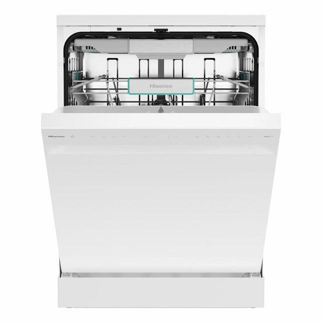 Hisense HS673A90WUK, 16 Place Setting, Freestanding Dishwasher, A Rated in White – view 2
