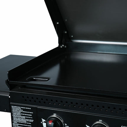 Char-Griller 3 Burner Flat Iron Gas Griddle Plancha BBQ – view 2