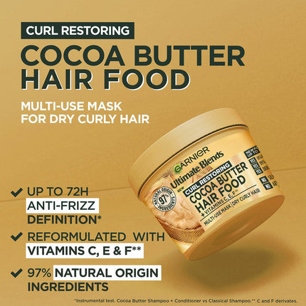 Garnier Ultimate Blends Hair Food Mask, 3 x 400ml, in 2 Options – view 2