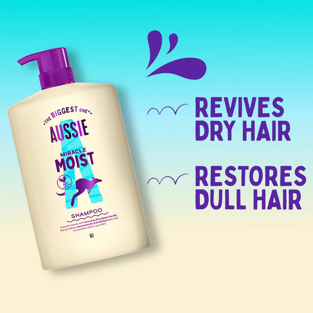Aussie Shampoo and Conditioner Miracle Moist, 2 x 1L – view 2