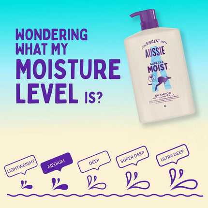 Aussie Shampoo and Conditioner Miracle Moist, 2 x 1L – view 6