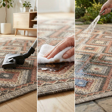 Concept Looms Sumac Brown Rust Indoor Outdoor Rug, in 3 Sizes – view 4