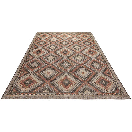 Concept Looms Sumac Brown Rust Indoor Outdoor Rug, in 3 Sizes – view 6