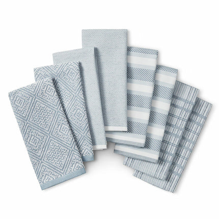 Town & Country Organic Kitchen Towels 8 Pack, in 3 Designs – view 4