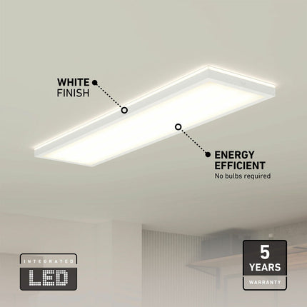 Artika Rayma LED Flat Panel Light with Backlight 121.4 x 30.5 cm – view 2