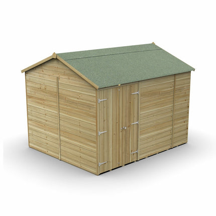 Forest Garden Timberdale 10ft x 8ft 3" (3 x 2.5m) Tongue & Groove Wooden Storage Shed – view 2