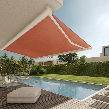 Olympus Awnings Hera Outdoor Patio Awning up to 2m Projection, Fully Installed – view 2