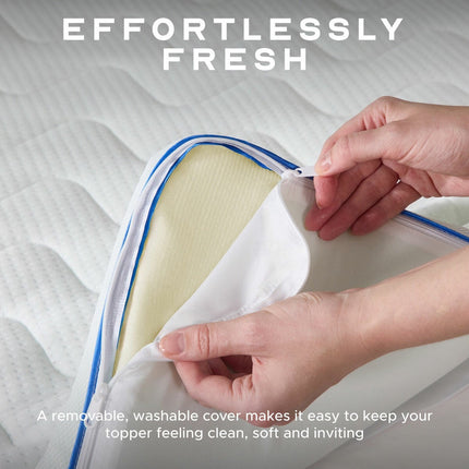 Snuggledown Luxury Memory Foam & Gel Mattress Topper in 2 Sizes – view 6