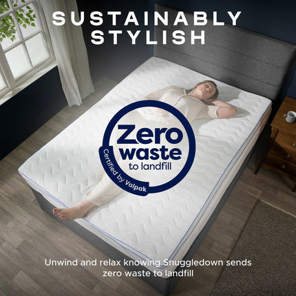 Snuggledown Luxury Memory Foam & Gel Mattress Topper in 2 Sizes – view 5