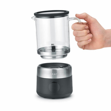 Graef MS802UKI Milk Frother in Black – view 2