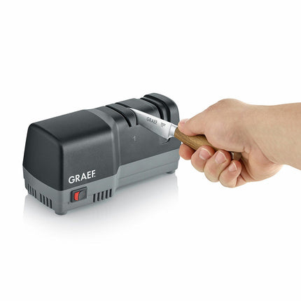 Graef CC82UKI Electric Knife Sharpener in Black – view 3