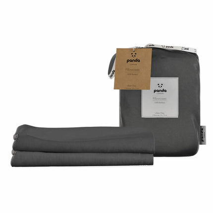 Panda 100% Bamboo Pillowcase Pair, in 4 Colours – view 3