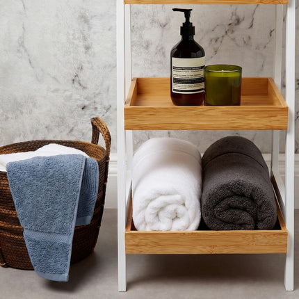 Panda Bamboo & Cotton Bath Towels, 2 Pack, in 3 Colours