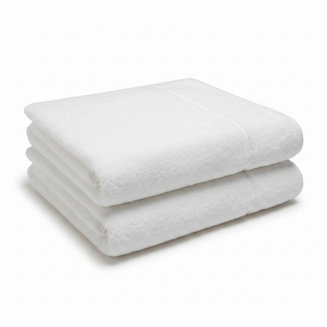 Panda Bamboo & Cotton Bath Sheets, 2 Pack, in 3 Colours – view 2