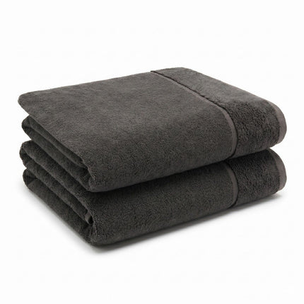 Panda Bamboo & Cotton Bath Sheets, 2 Pack, in 3 Colours – view 4