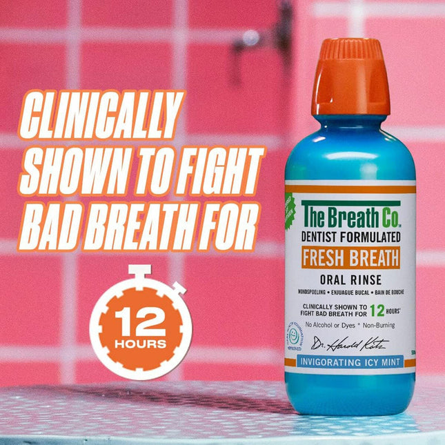 The Breath Co Mouthwash Icy Mint, 2 x 1L – view 2