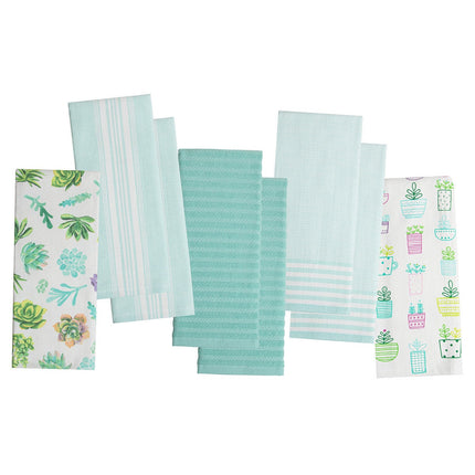 Mikasa Kitchen Towels 8 Pack, in 4 Designs – view 5