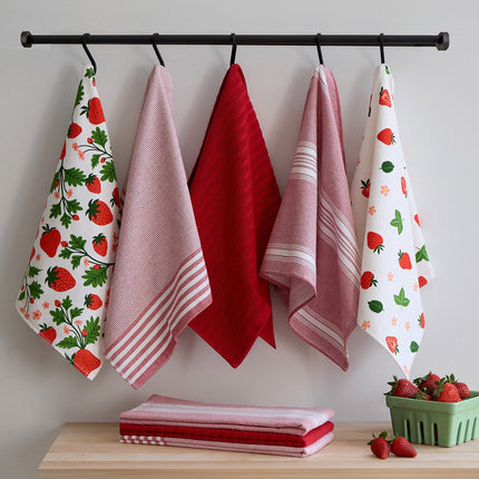 Mikasa Kitchen Towels 8 Pack, in 4 Designs – view 4