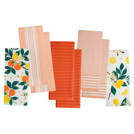 Mikasa Kitchen Towels 8 Pack, in 4 Designs – view 6