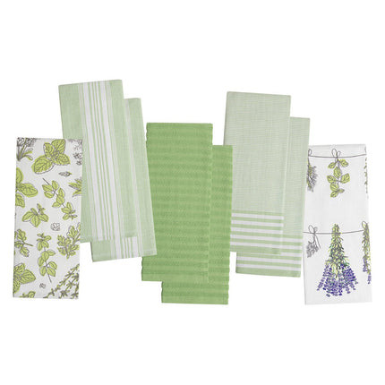 Mikasa Kitchen Towels 8 Pack, in 4 Designs – view 7