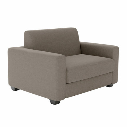 Lucas Brown Fabric Snuggler Sofa Bed – view 4