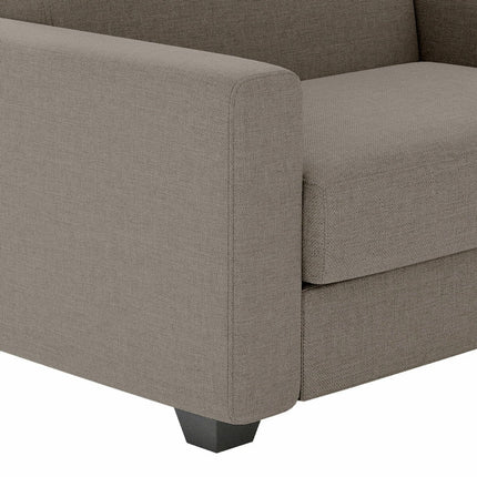 Lucas Brown Fabric Snuggler Sofa Bed – view 6