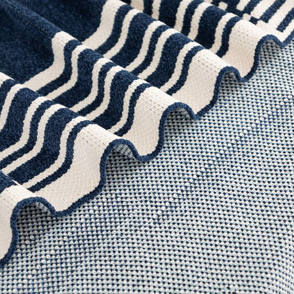 Berkshire Chenille Striped Throw in 3 Colours, 152 x 178 cm – view 6