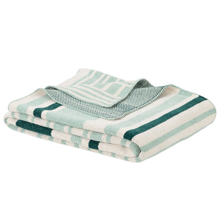 Berkshire Chenille Striped Throw in 3 Colours, 152 x 178 cm – view 7