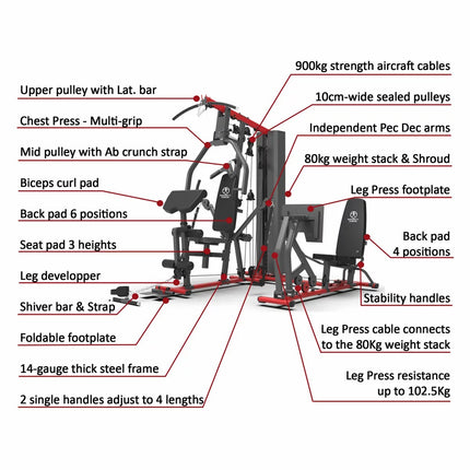 Marcy HG9000 Multi Gym with Leg Press