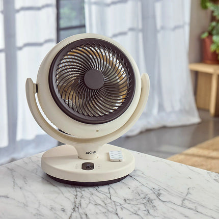 AirCraft LUME MINI Ultra Quiet Air Circulator Desktop Fan with Remote & Ambient Backlight – view 5
