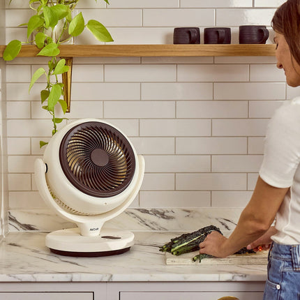 AirCraft LUME MINI Ultra Quiet Air Circulator Desktop Fan with Remote & Ambient Backlight – view 3