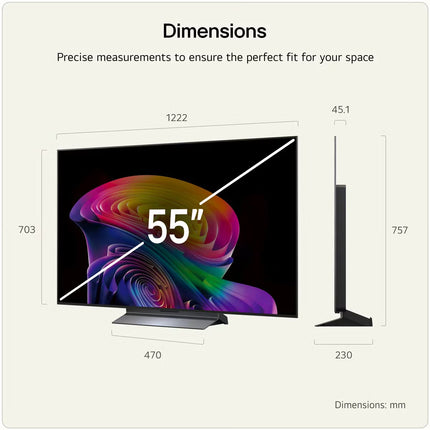LG OLED55C65LA 55 Inch OLED 4K Ultra HD Smart TV