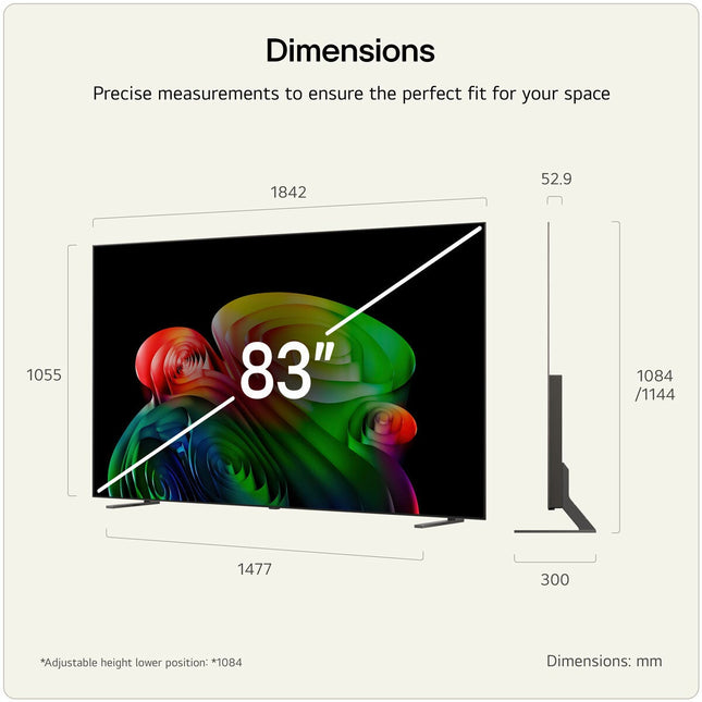 LG OLED83B65LA 83 Inch OLED 4K Ultra HD Smart TV – view 2